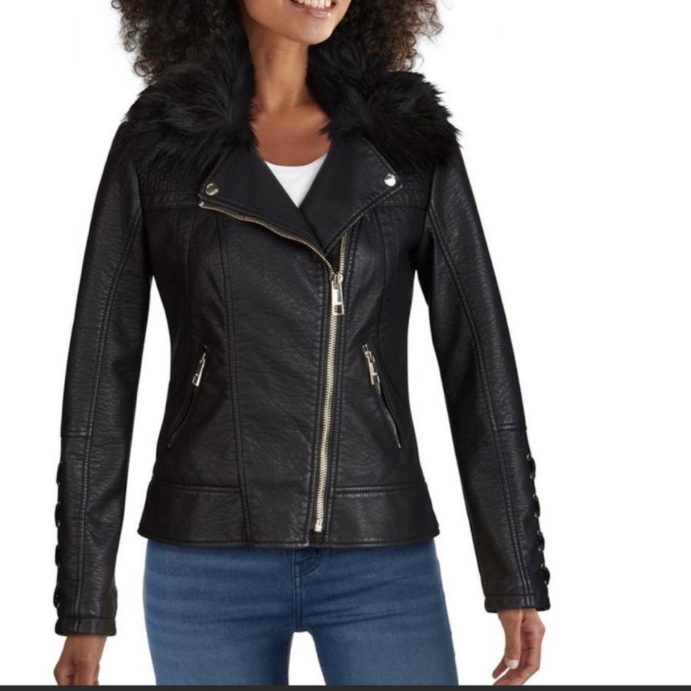GUESS faux leather jacket